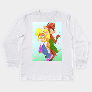 Coco and Elora Kids Long Sleeve T-Shirt